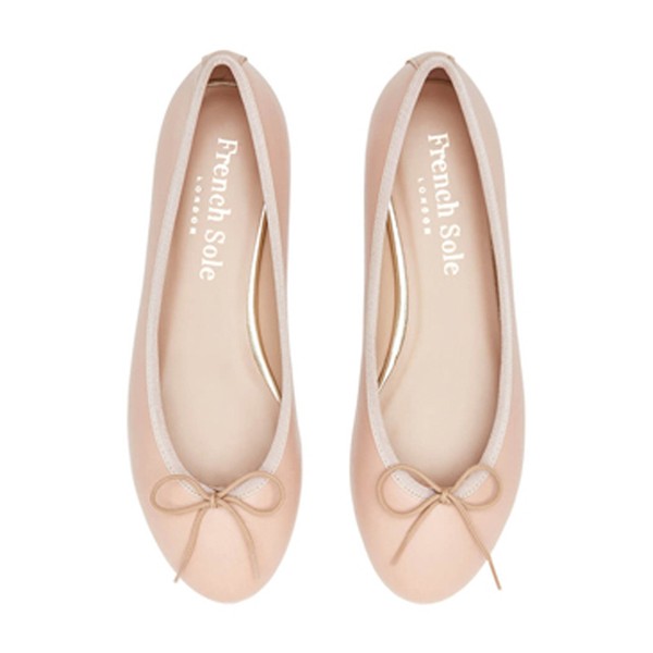 Amelie Nude Leather from French Sole