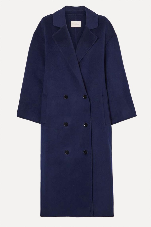 Borneo Double-Breasted Wool & Cashmere-Blend Coat from LouLou De Saison