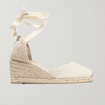 Carina 60 Canvas Wedge Espadrilles from Castañer