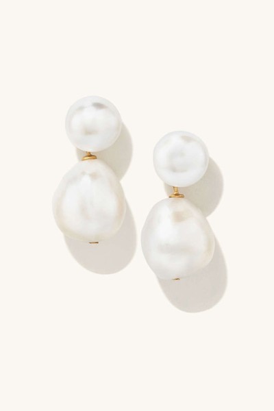 Bold Pearl Drop Earrings from Mejuri