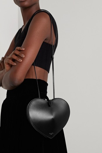 Le Coeur Leather Shoulder Bag from Alaïa