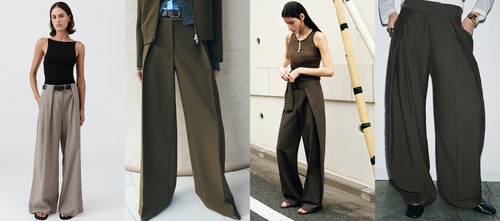 The Round Up: Darted Trousers