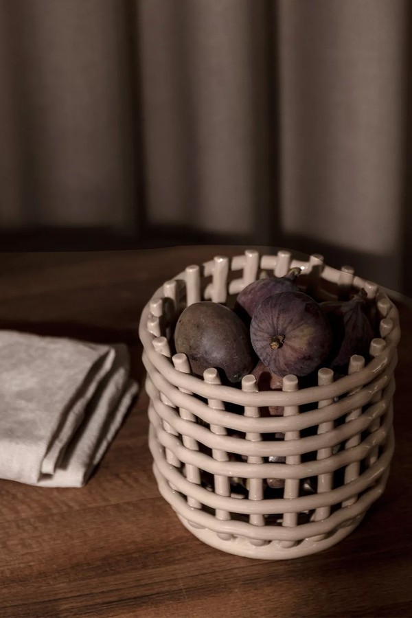 Ceramic Basket from Ferm Living