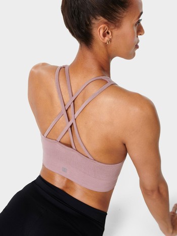 Mindful Seamless High Neck Yoga Bra, £27 (was £45) 