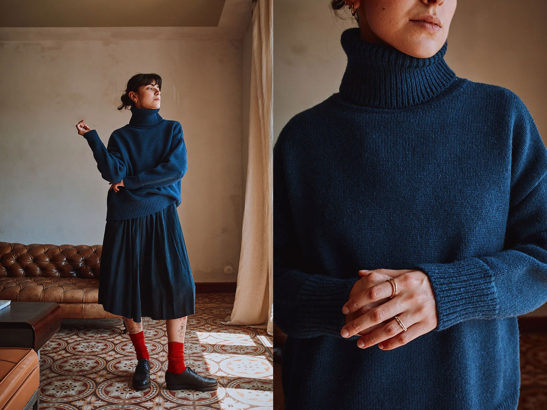 Therese Turtleneck Sweater from Lenvers