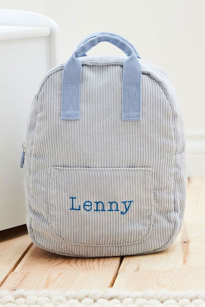 Personalised Cord Mini Backpack from My 1st Years