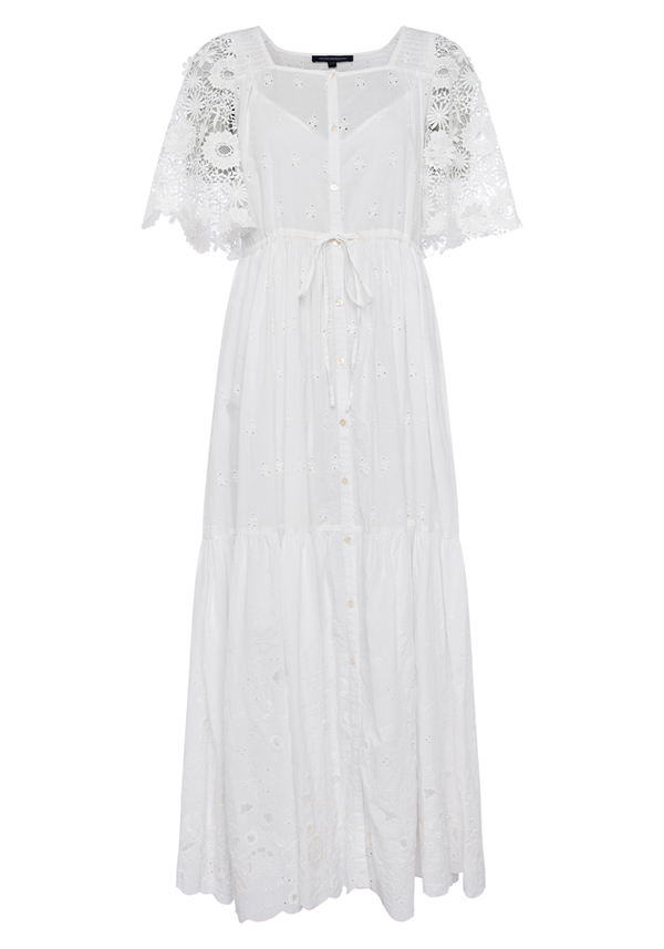 Cecily Broderie Anglaise Maxi Dress