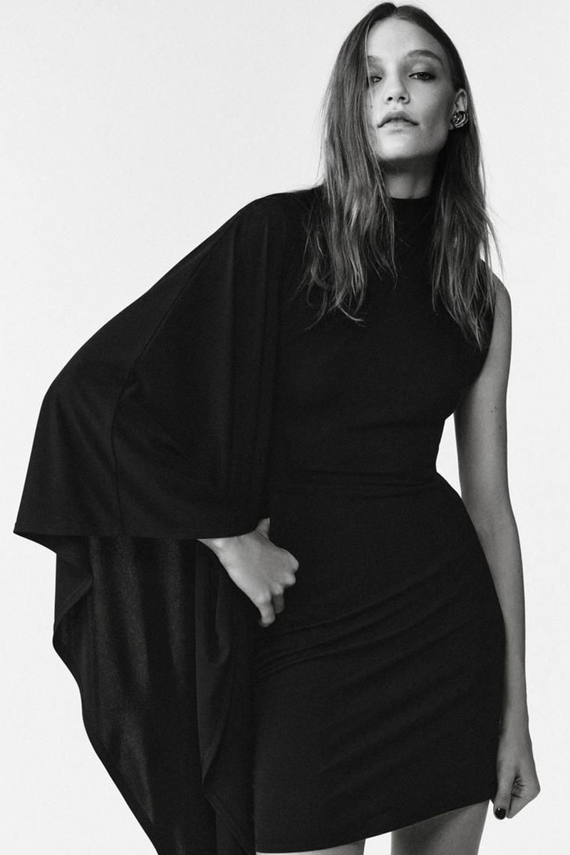 Asymmetric Sleeve Limited Edition Dress from Zara