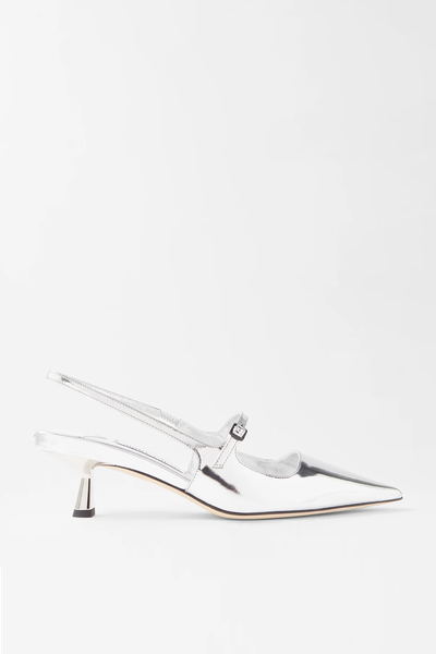 Didi 45 Metallic-Leather Pumps from Jimmy Choo 