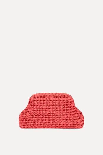 Raffia Framed Clutch from COS