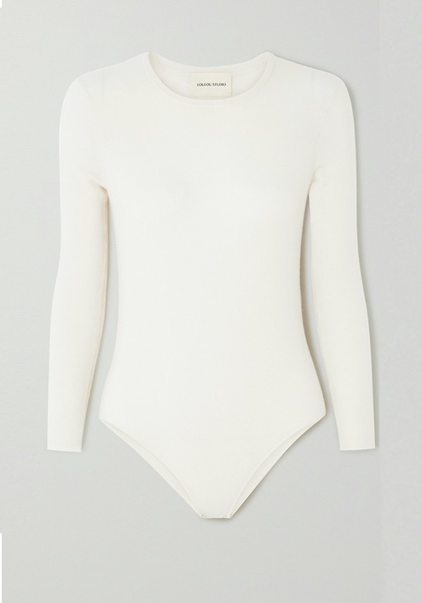 Pietra Cashmere-blend Bodysuit from Loulou Studio