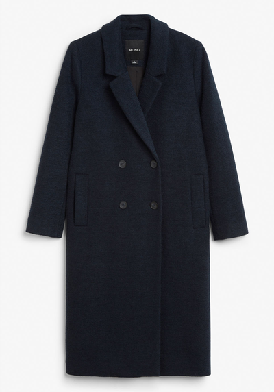 Classic Double-Breasted Coat from Monki