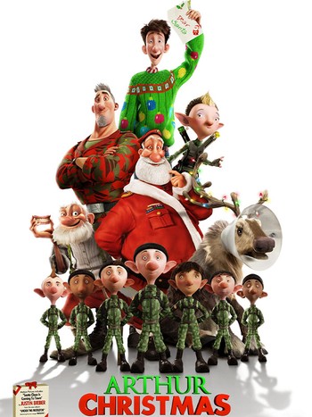 Arthur Christmas from Available On Netflix