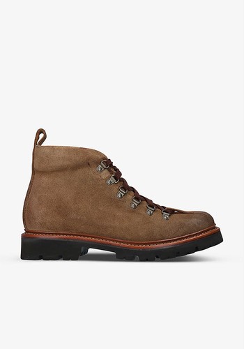 Bobby Suede Hiking Boots from Grenson