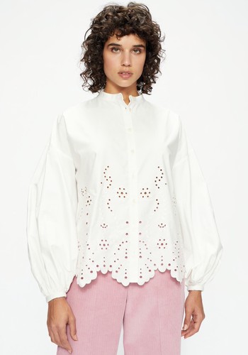 Cut-Out Detail Blouse