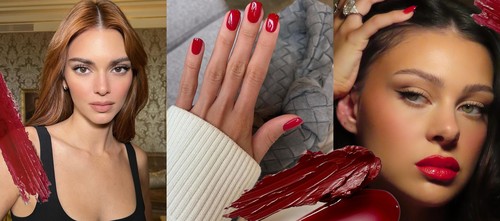 How To Do The Cherry Red Beauty Trend