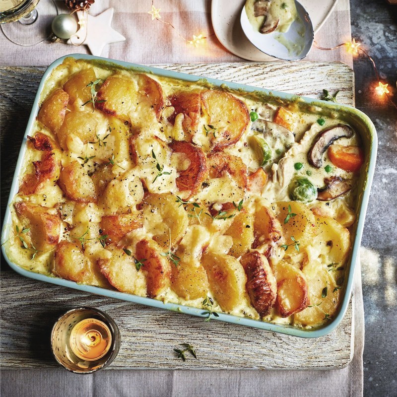 Turkey And Mushroom ‘Leftover’ Christmas Pie