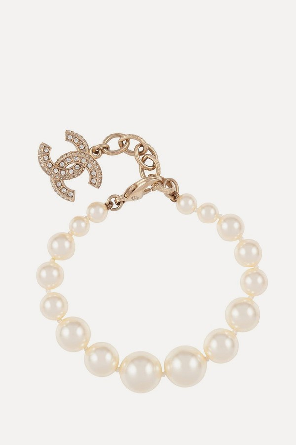 Faux Pearl Bracelet from Chanel