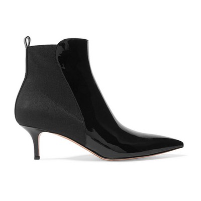 Patent-Leather Ankle Boots from Gianvito Rossi