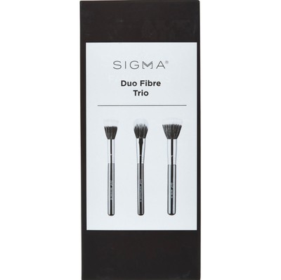 Three Piece Black Duo Fibre Trio Brushes