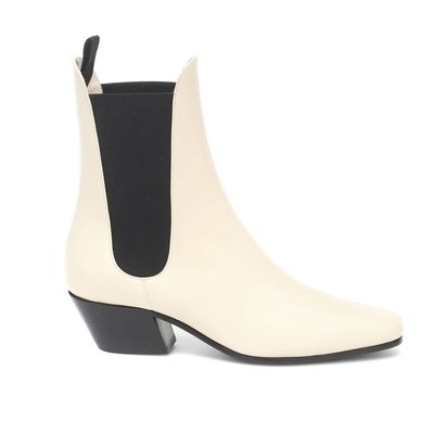 Saratoga Leather Ankle Boots from Khaite