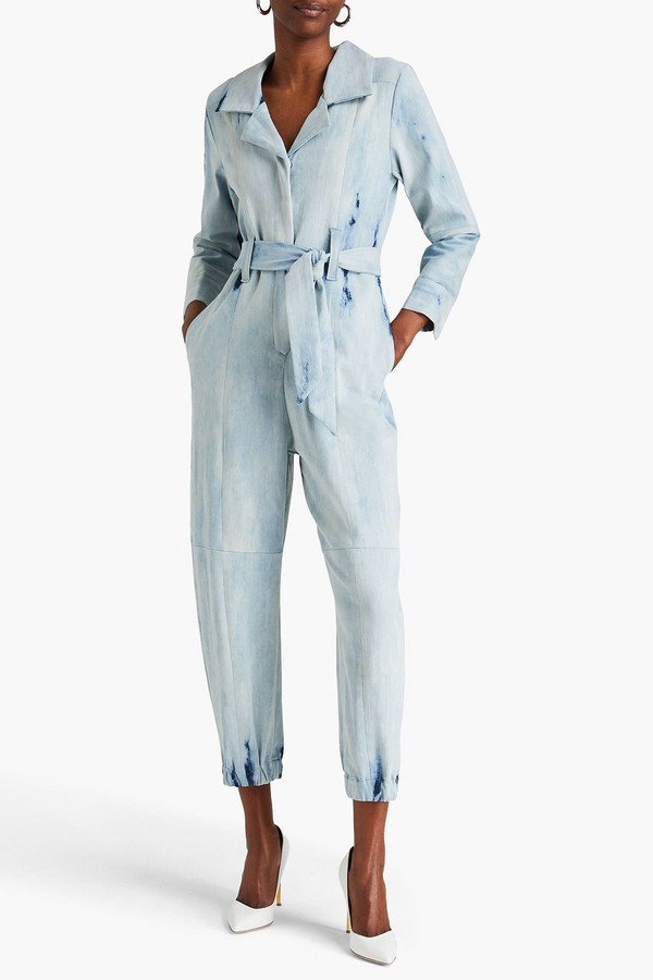 The Bleach Denim Jumpsuit  from E.L.V. DENIM 