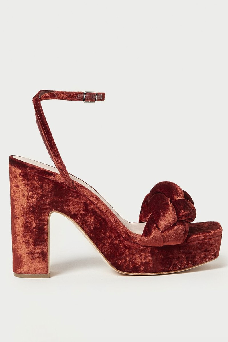 Puffy Braided Platform Sandals from Loeffler Randall