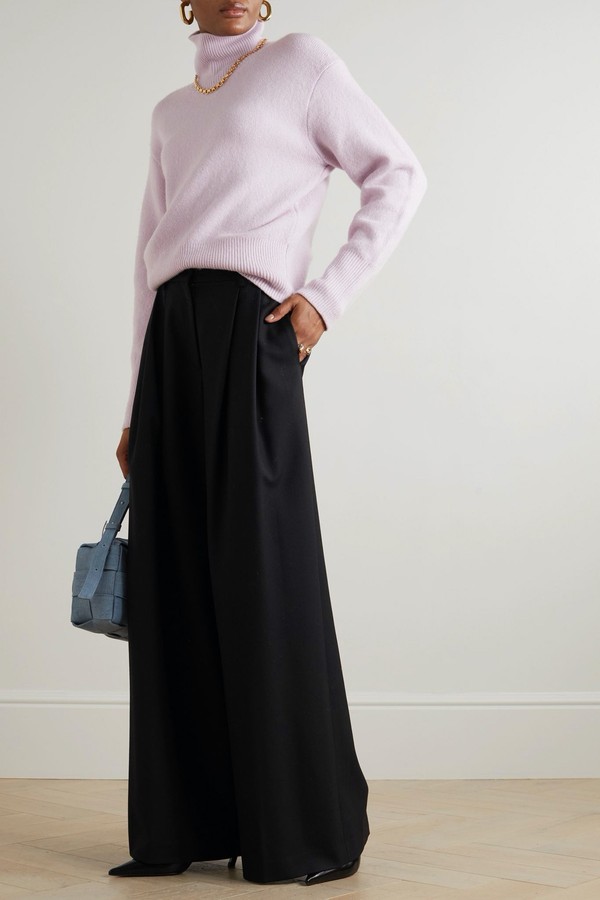 Wool And Cashmere Blend Turtleneck Sweater from Vince