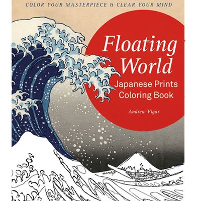 Floating World Japanese Prints Coloring Book from Foyles