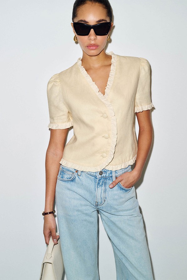 Bess Linen Top  from Reformation