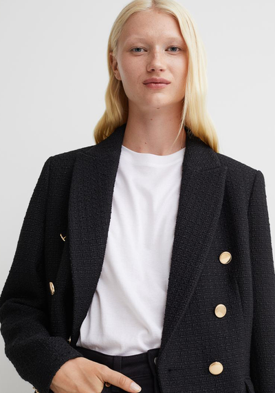 Bouclé Blazer from H&M