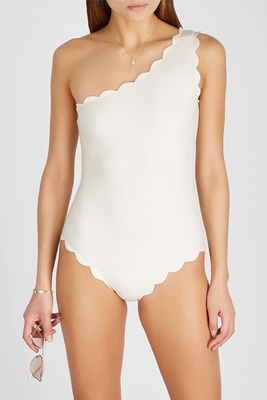 Santa Barbara One-Shoulder Swimsuit from Marysia 