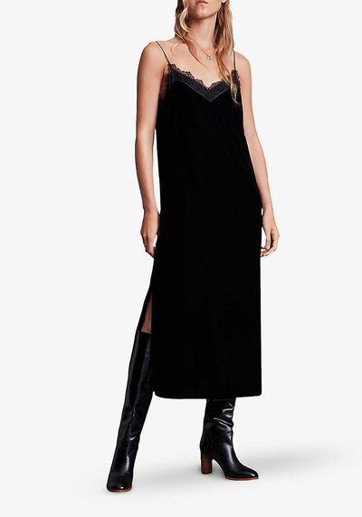 Noa Velvet Dress from AllSaints