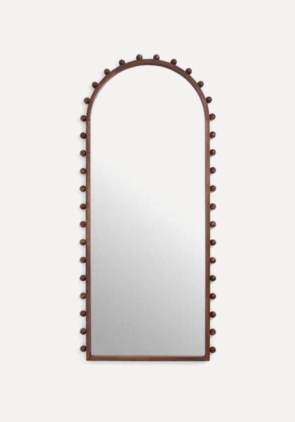 Brooke Bobble Arched Full Length Wall Mirror*