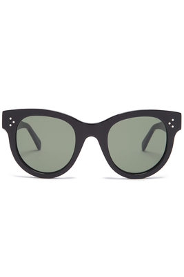 Baby Audrey Cat-Eye Acetate Sunglasses, £360 | Celine Eyewear