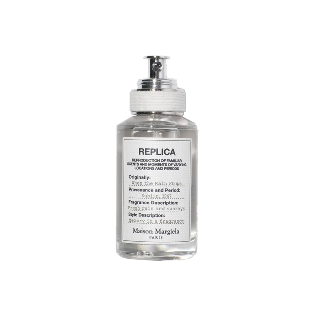 When The Rain Stops Eau De Toilette from Maison Margiela 