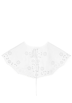 Embroidered Poplin Collar from Arket 