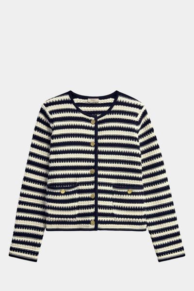 Milly Cotton Knitted Jacket