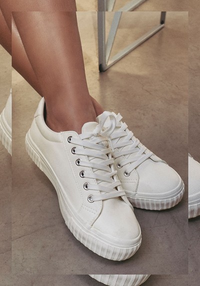 Maddie Lace Up Trainers