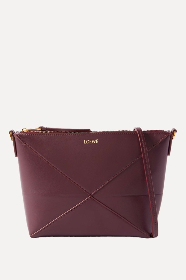 Puzzle Fold Leather Clutch from Loewe