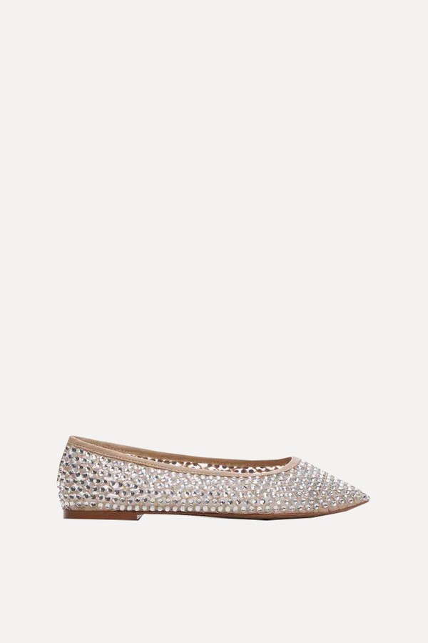 Rhinestone Ballerinas from Mango