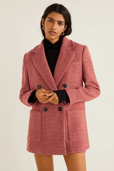 Houndstooth Coat