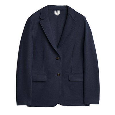 Raw-Edge Wool Jersey Blazer from Arket