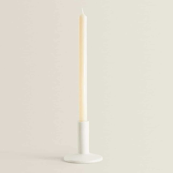 Matte-Finish Candlestick from Zara