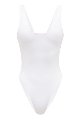 Monaco Square-Neck Swimsuit from Dos Gardenias