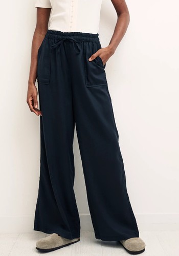 Pure Tencel™ Cargo Wide Leg Trousers from Nobody's Child