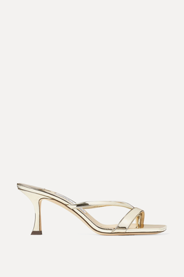 Maelie 70 Leather Thong Mules from Jimmy Choo