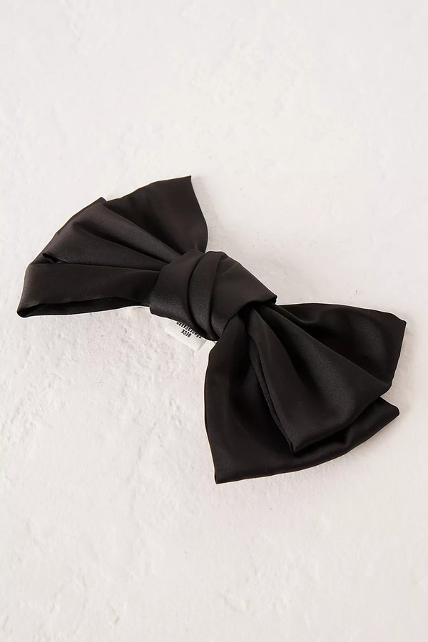 Satin Bow Barrette Hair Clip from Becksondergaard