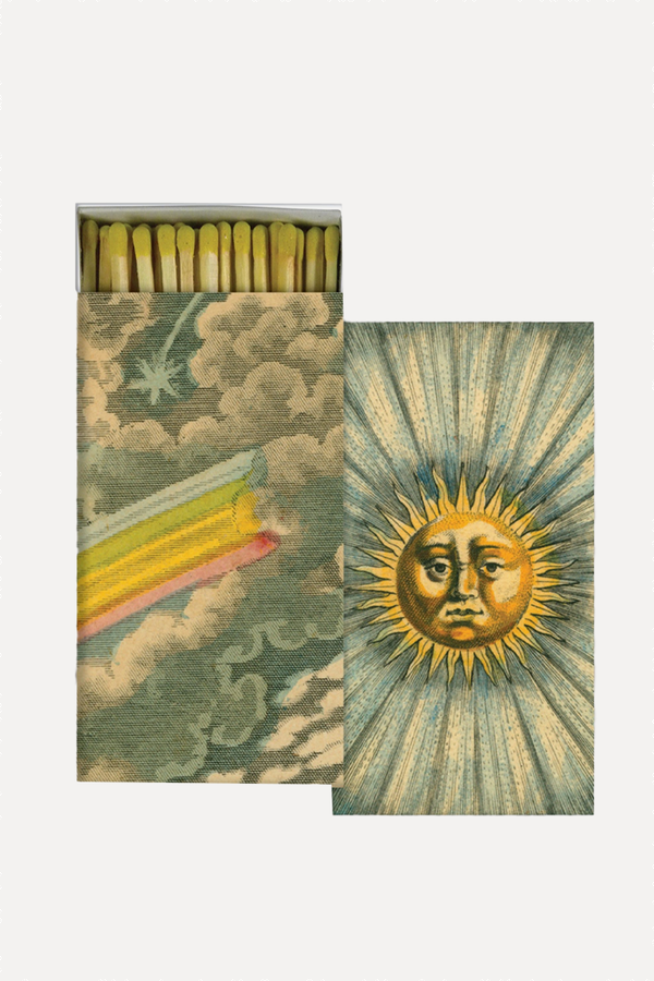 Sun & Rainbow Box Of Matches from  Host Home