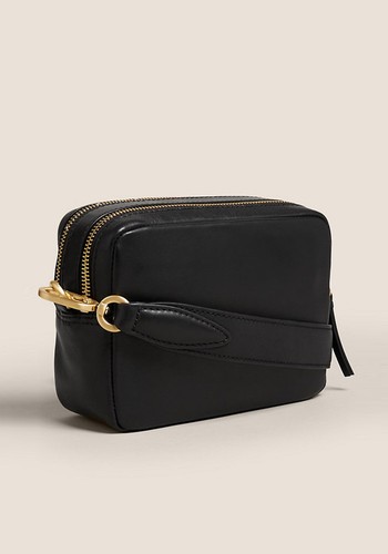 Faux Leather Cross Body Bag